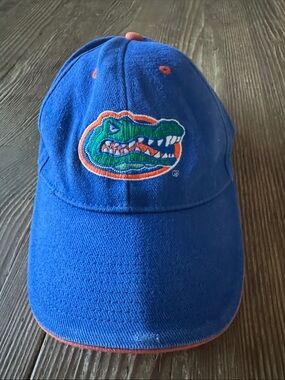 Signature distressed embroidered Florida Gator Royal Blue Cap